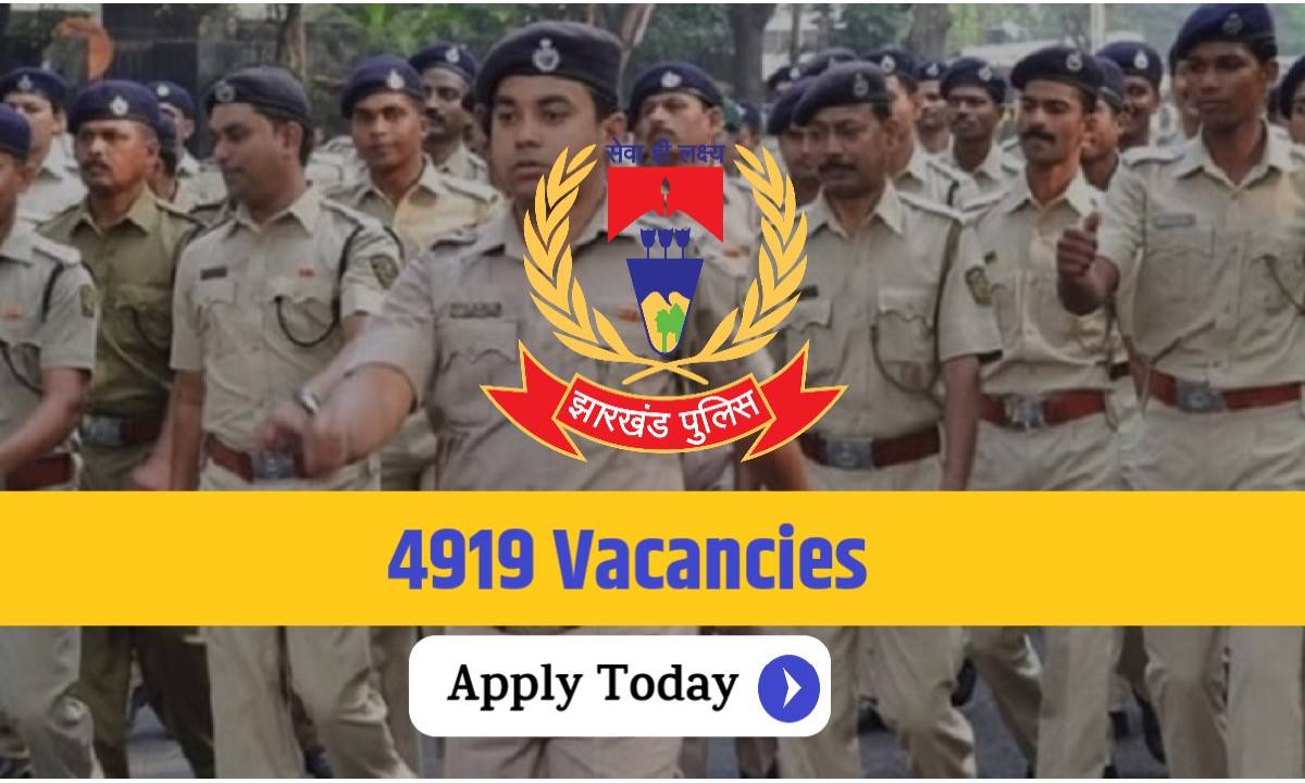 Jharkhand 10th Pass Constable Bharti 2024 | झारखण्ड 10वीं पास कांस्टेबल भर्ती, Apply Now