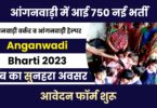 Anganwadi New Direct Bharti 2023 | आंगनवाड़ी में आई 750 नई भर्ती, आवेदन फॉर्म शुरू