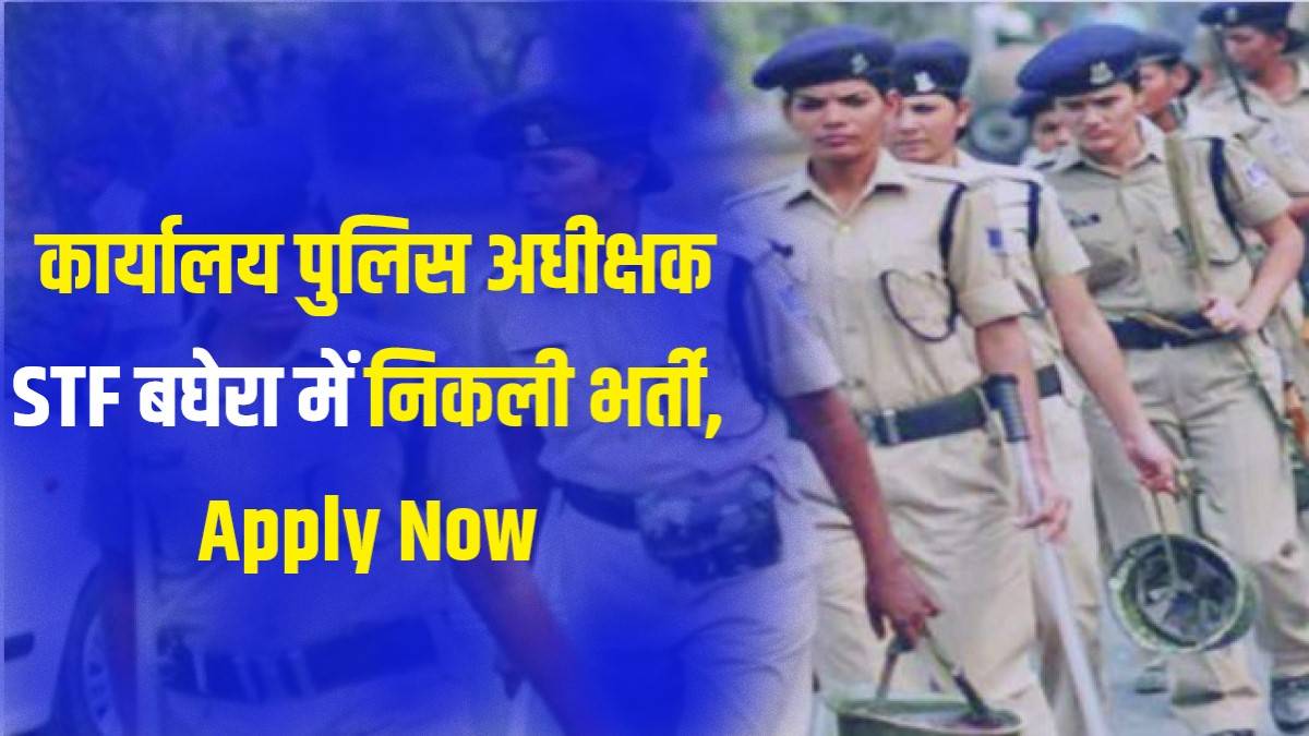 Chhattisgarh Police Vibhag Bharti 2023 | कार्यालय पुलिस अधीक्षक STF बघेरा में निकली भर्ती, Apply Now